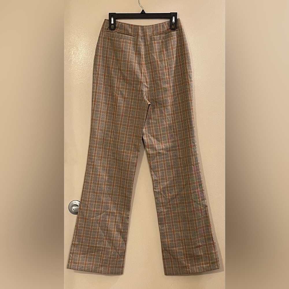 TULAROSA NWOT Rachel Pant in Tan Plaid - Picture 6 of 9